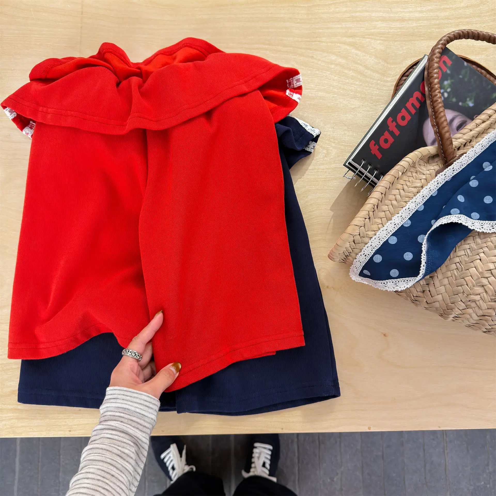 

2026 Spring New Children Casual Pants Cotton Girls Lace Wide Leg Pants Kids Sweat Pants Baby Girl Loose Trousers Toddler Clothes