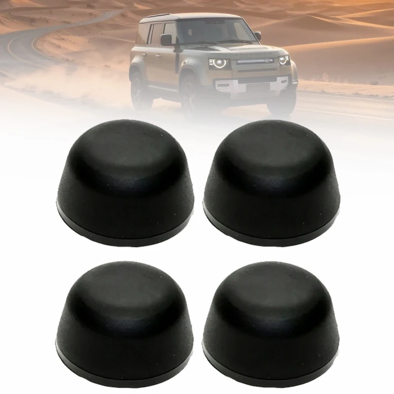 4Pcs/Set Car Rubber Wheel Hub Cap New FTC5414 for Land Rover Defender 90/110 Auto Replacement Parts