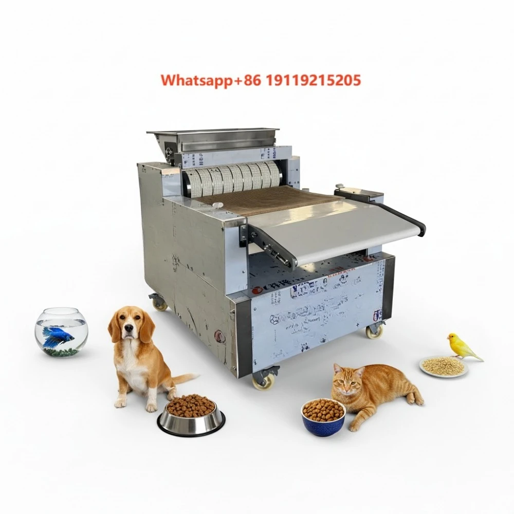 Industrial Machinery Dog Food Cold Press Production Line Pet Feed Extruder Machine Dry Making Machine