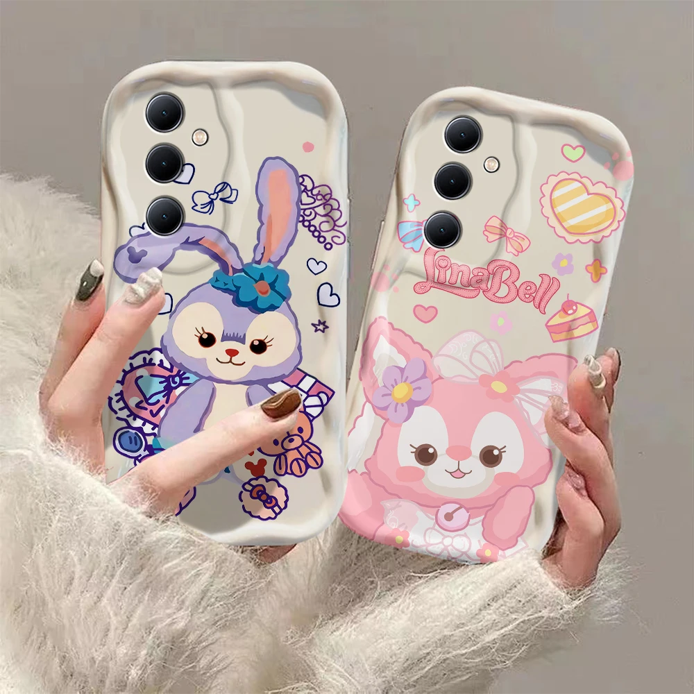 

StellaLou Disneys Bear Duffy 3D Wave Case For OPPO A98 A94 A93 A92 A79 A78 A76 A58 A57 A55 A38 A33 A17 A16 2020 4G 5G Back Cover