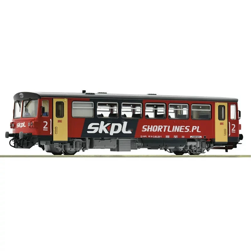 ROCO Train Model HO 1/87 70387 810 Rail Diesel Car SKPL Digital Sound Effect (DCC) Indoor Light Train Toy High-end Gift