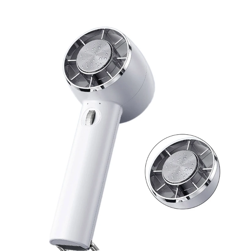 Ventilateur portatif petit ventilateur bureau avec plaque refroidissement à semi-conducteur pour femmes homme bureau en