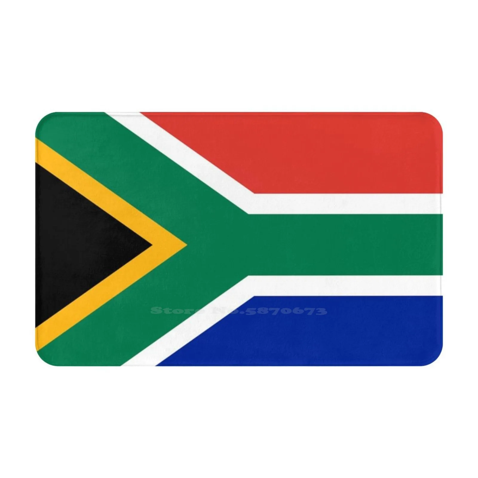 South Africa Flag Soft Cushion Car Home Carpet Door Mat South Africa African Afrikaans Republic Of Rsa Flags Pride Patriot