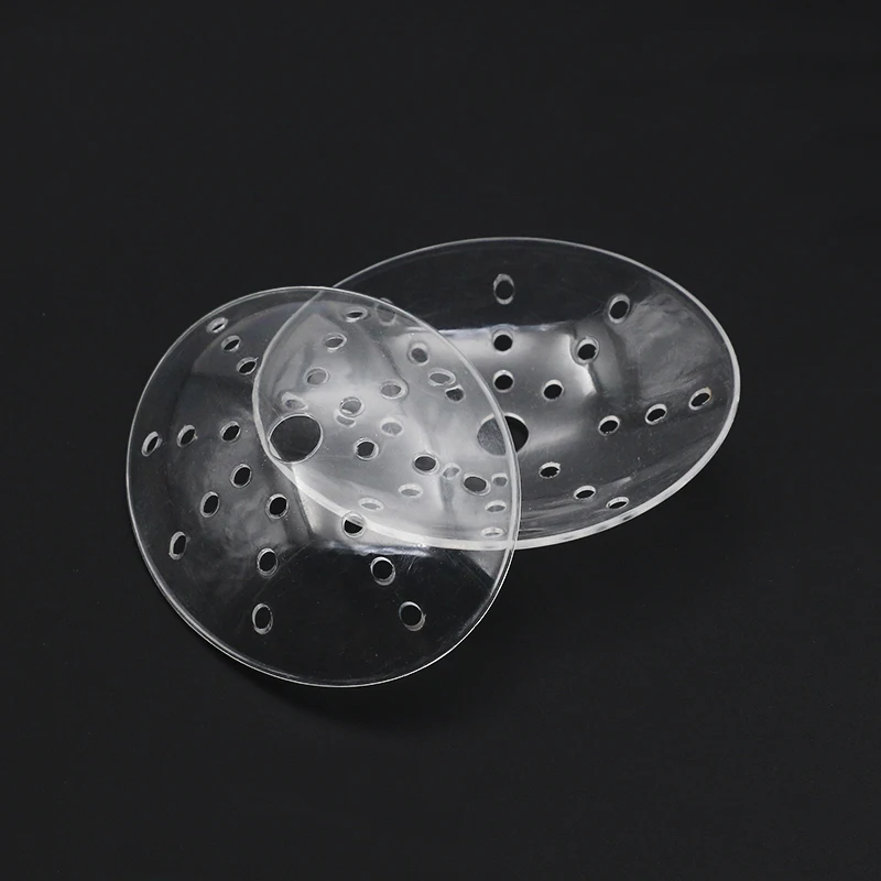 2Pcs 8 Holes Ventilated Eye Shield Cover Transparent - Needed After Cataract Surgery - Eye Care - Eye Protection