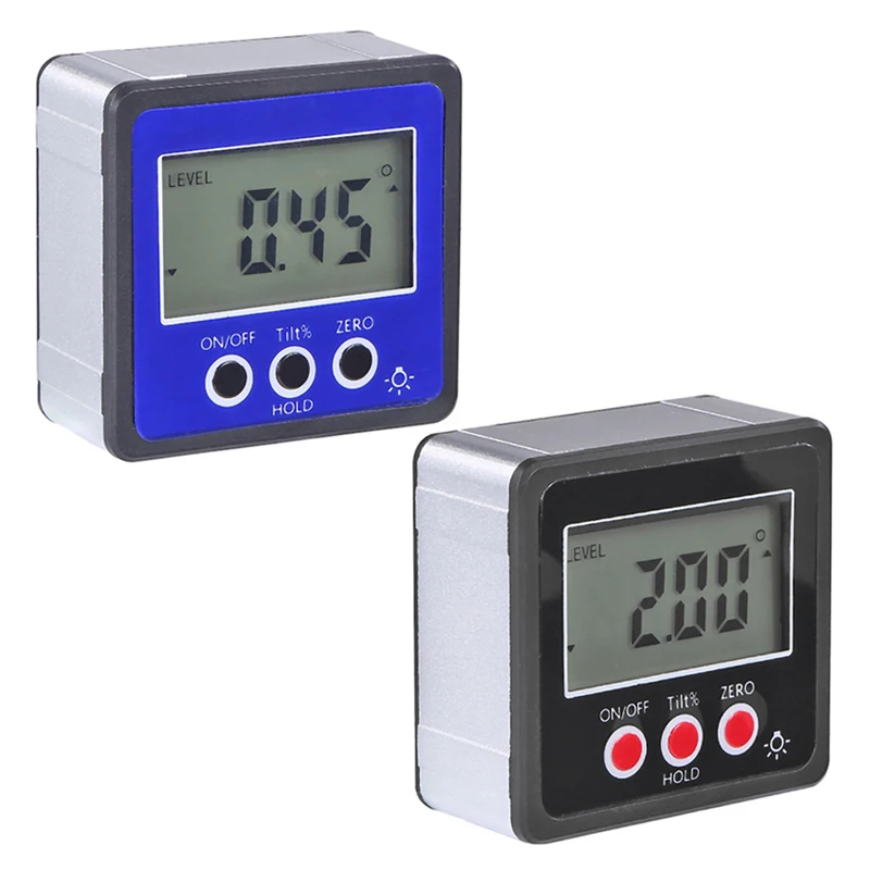 ABGG-Digital Network Präzisions-Neigungsmesser-Förderband, wasserdichte Digitalbox, Rahmenwinkelbox mit Magnetfuß