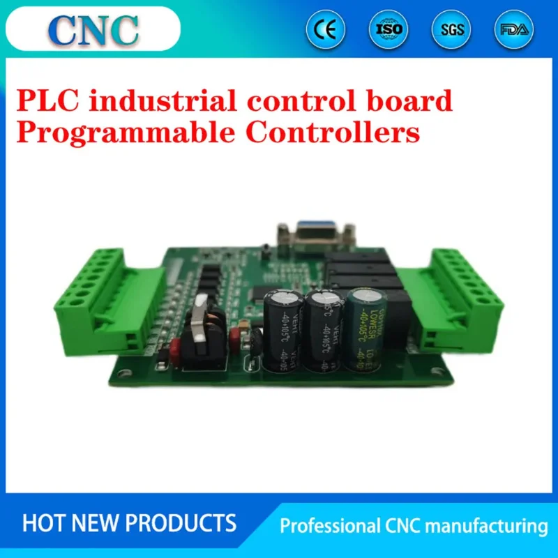 PLC industrial control board programmable controller compatible 2N 1N 10MR (B)