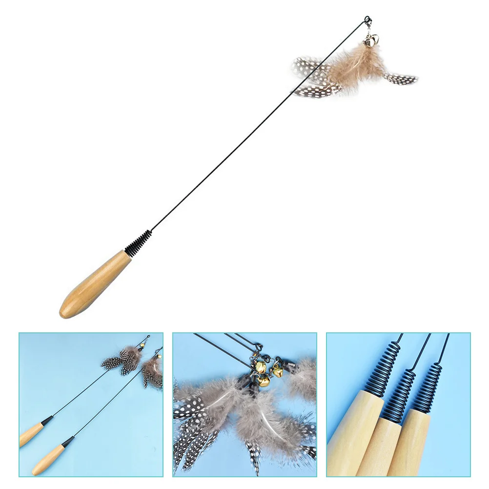 

Replacement Wear-Resistant Cat Teaser Teaser Wear-Resistant Interactive Kitten For Cat Playtime Accessory