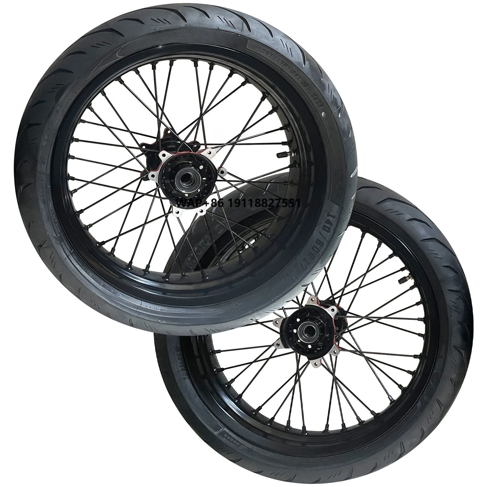 

For ultra Bee17 Inch Supermoto Wheels on Road Wheels Set