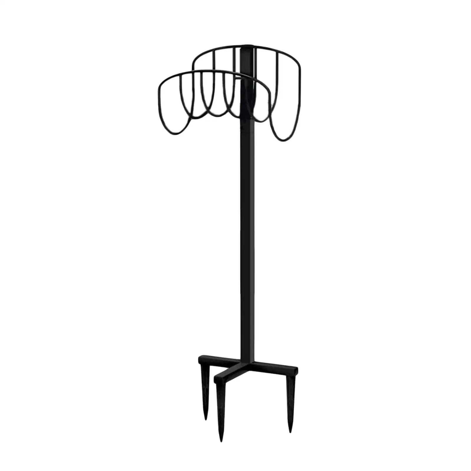 

Pipe Stand Heavy Duty Garden Water Hose Storage Organizer Garden Hose Holder for Outside Garden Outdoor Lawn Yard
