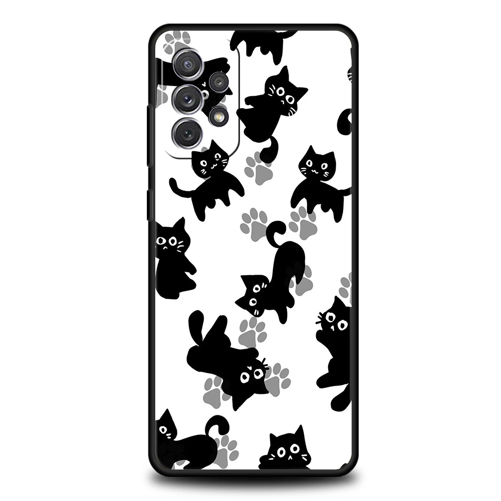 Phone Case For Samsung A15 A13 A35 A55 A51 A71 A41 A31 A21S A03S A05 A17 A23 A25 A33 A53 A73 5G A07 4G Cover chess board art