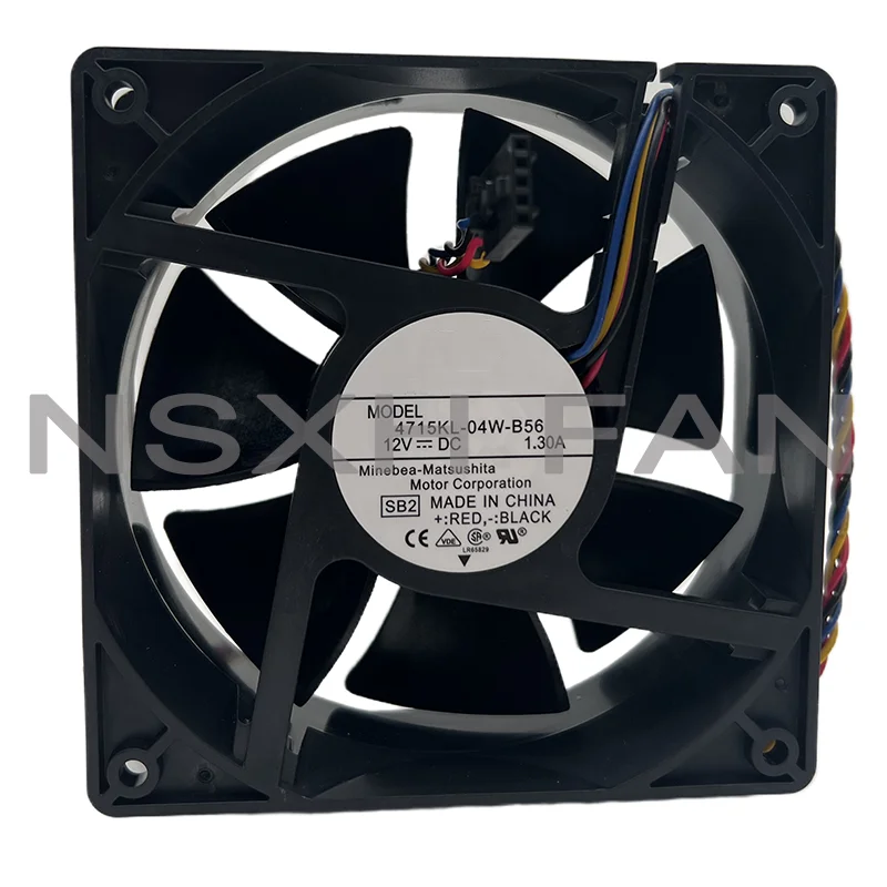 

4715KL-04W-B56 SB2 12V 1.30A 120x120x38mm 4-Wire Server Cooling Fan