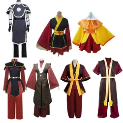 Avatar Aang Cosplay Costume Women Lolita Dress Outfits Halloween Carnival Suit Girls Disguise Costume