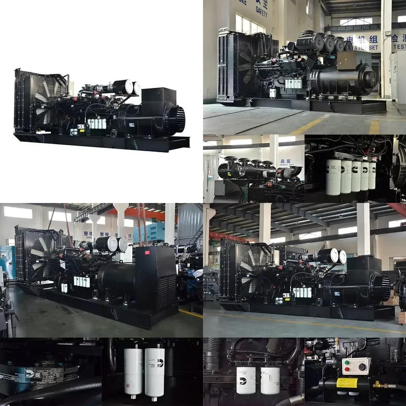 KTA50-G16A Stamford Alternator 1600kw Genset 2000 Kva Generator With 2000kva Generator
