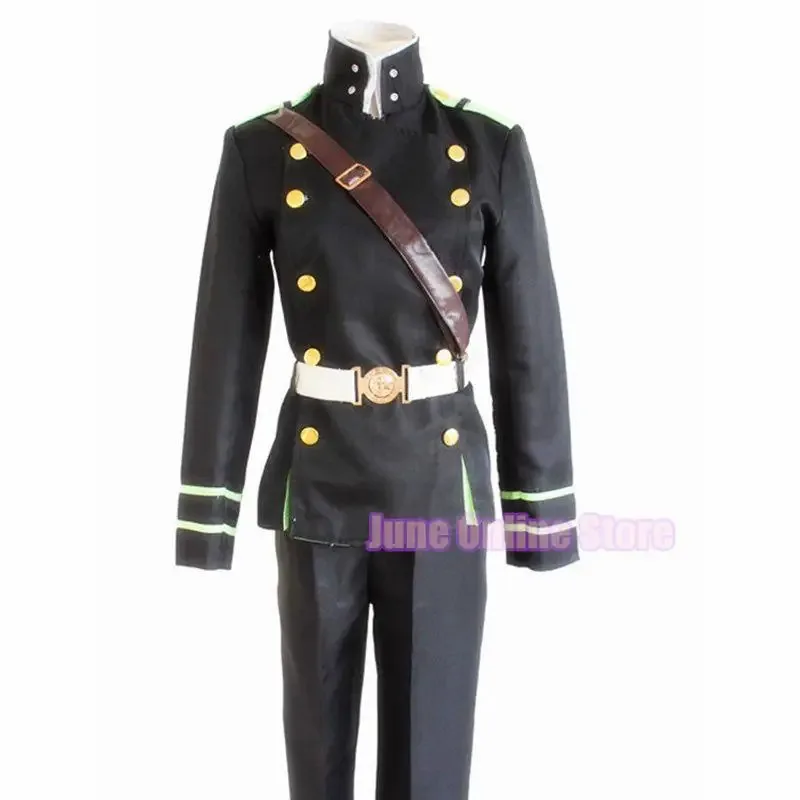 

New 2025 Anime Of The End Owari no Seraph Yuichiro Hyakuya Cosplay Costume Deluxe Military Uniform Halloween Carnival❤❤dd