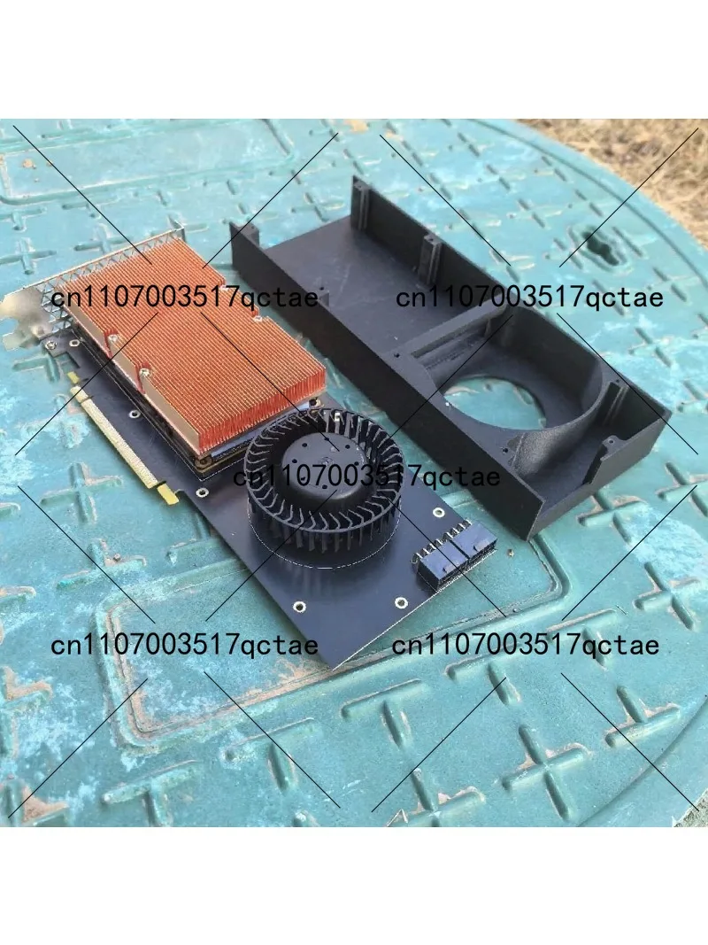V100 SXM2 32GB 16GB to PCIE Adapter Card, Pure Copper Cooling Turbofan for GPU Server
