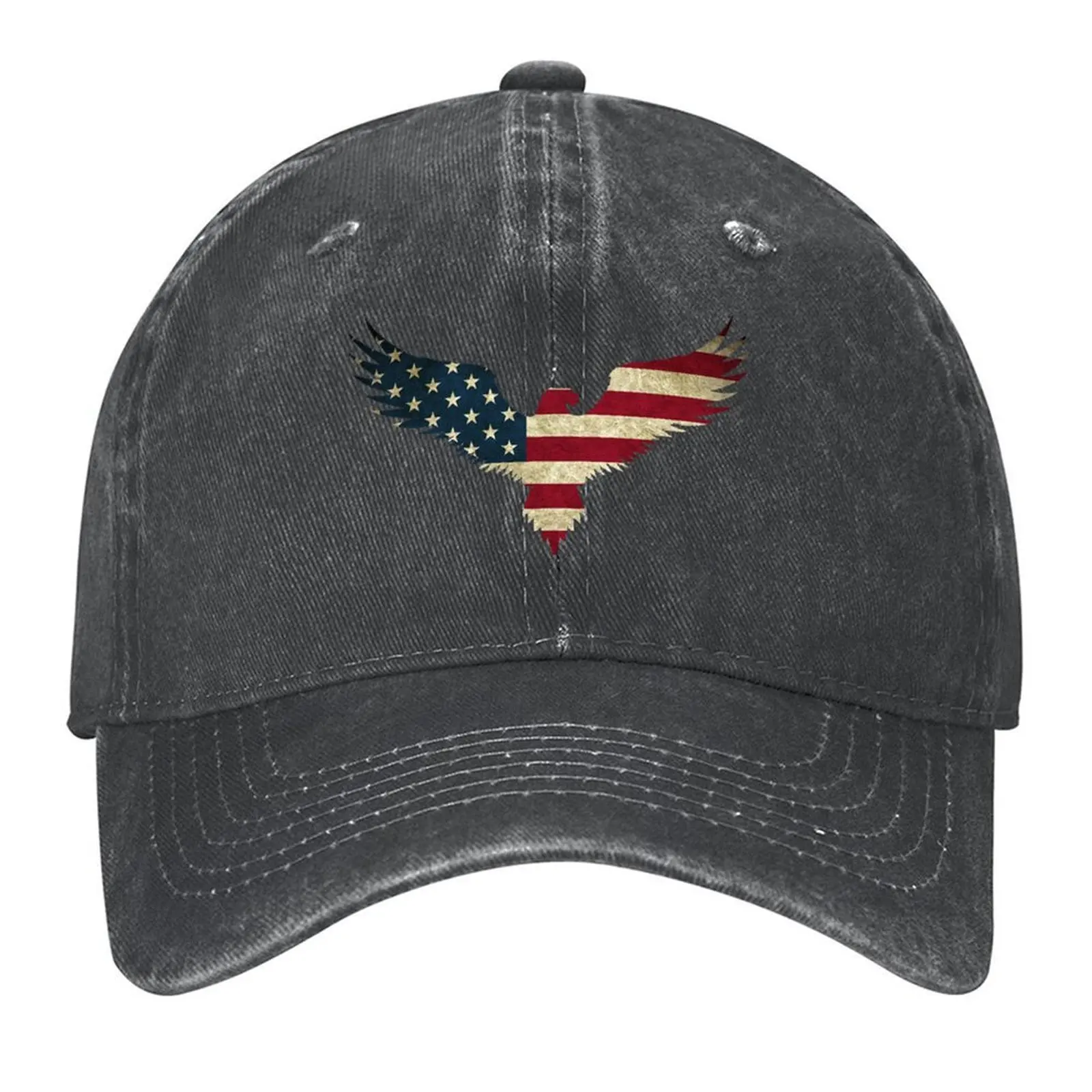 

Bald Eagle- America Baseball Cap Snapback Cap Unique hats sun caps winter hats for men Mens Women's