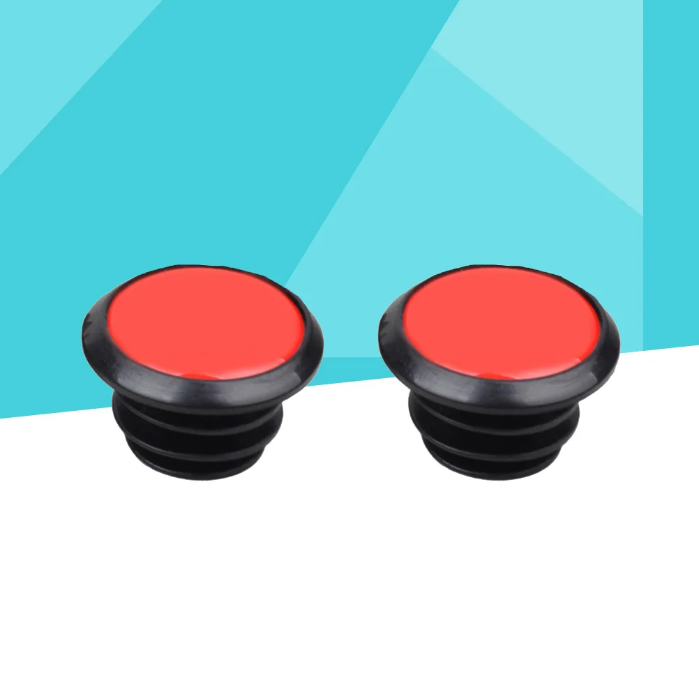 

Bicycle End Plugs Durable Resin Plastic Road Bike Accessories Fit 15-20mm Handlebar Plugs Adult Bikes Cap