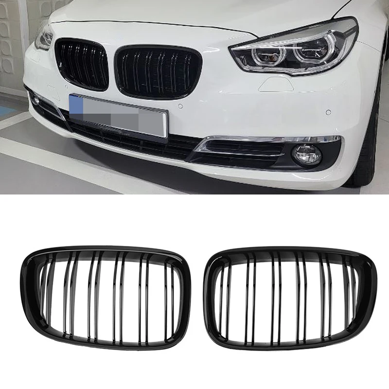 Gloss Black Front Hood Kidney Grills Racing Grills For BMW ccc 5 Series GT 520 528 530 535 550 2010-2017 Car Accessories Grille