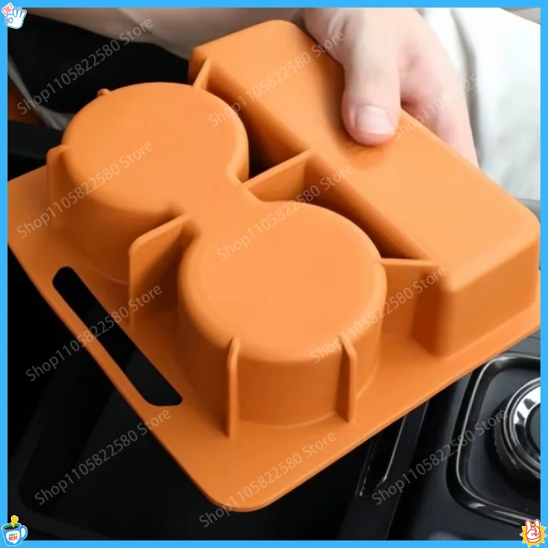 Car Center Console Push‑pull Armrest Box Silicone Pad Protector Fit for Haval H9 2024‑2025 Auto Interior Mod Parts