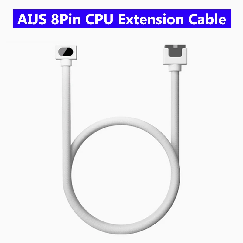 

AIJS One-Line Computer Cable 8Pin CPU Computer Power Extension Cable