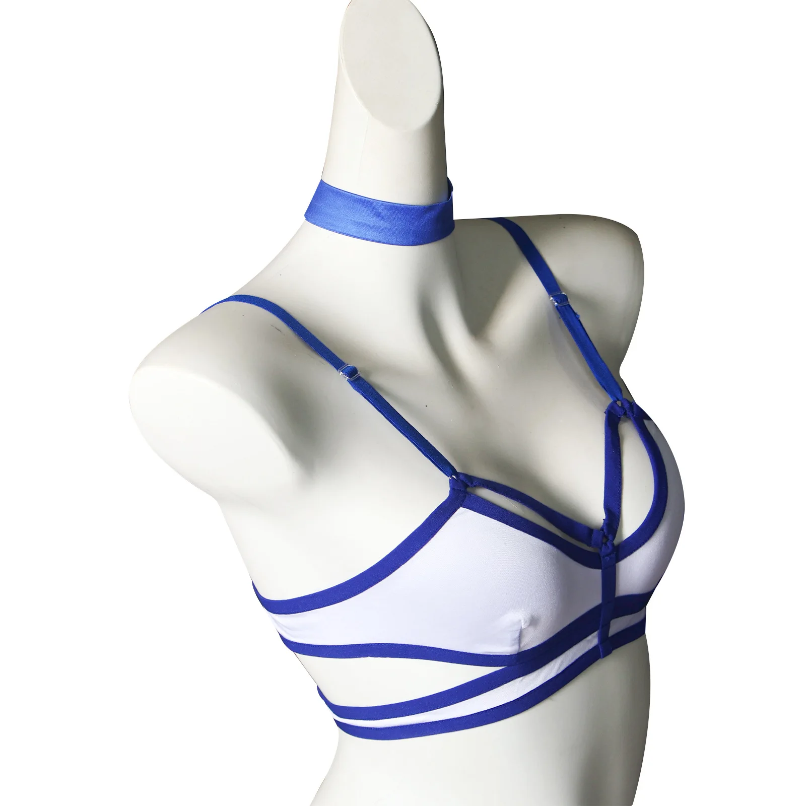 Spiel Unsichtbare Cosplay Frau Luna Schnee Bikini Kostüm Frau Sexy Bikini mit Zubehör Halloween Party Psylocke Badeanzug