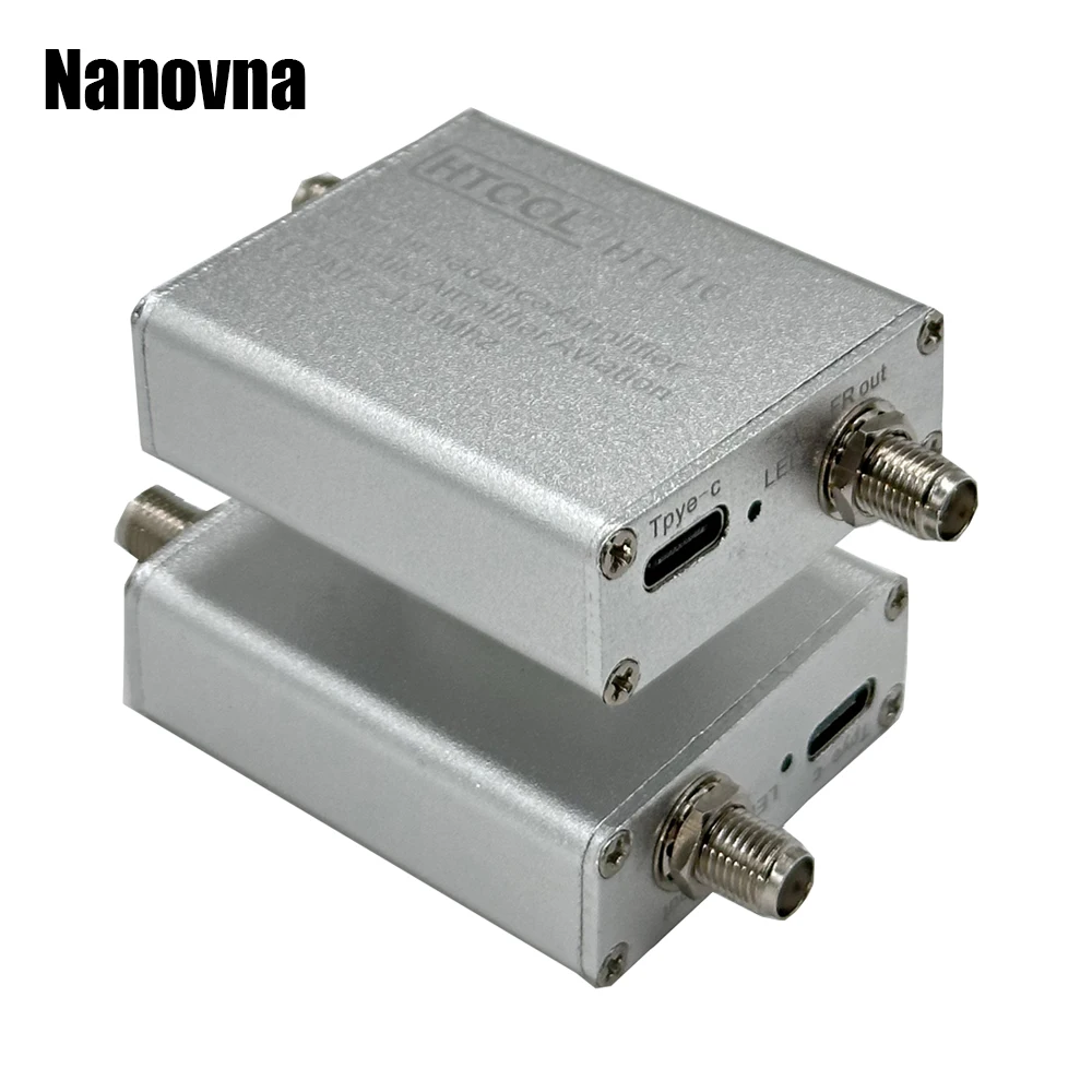 

Nanovna HT100/110 Aviation Low Frequency Converter Supports High Resistance Conversion Inverter USB-C Port 500mAh Battery