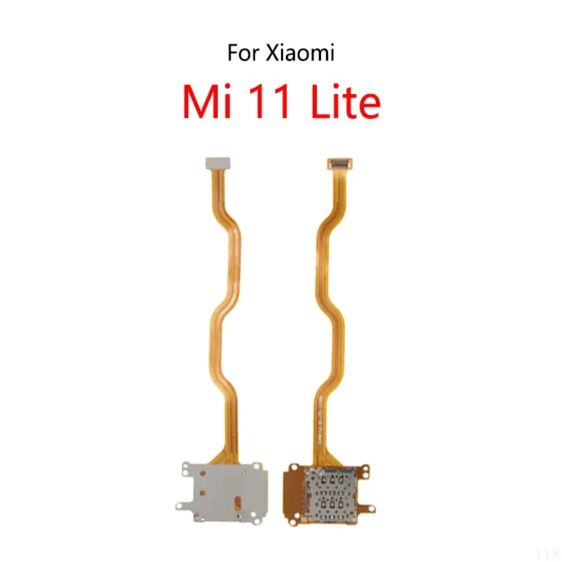 

SIM card slot holder tray slot reader socket flex cable for Xiaomi Mi 11 Lite 5g