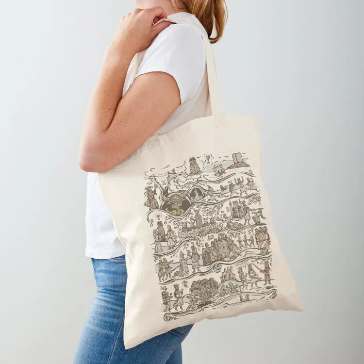 

The Caerbannog Tapestry Tote Bag eco pack shopping cart bags Women bags shopper bag women canvas