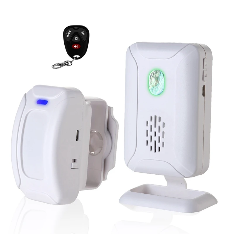 GTBL Motion Sensor Wireless Doorbells Motion Detector Smart Home Welcome Doorbell Chime Hotel Store Security Door Elderly