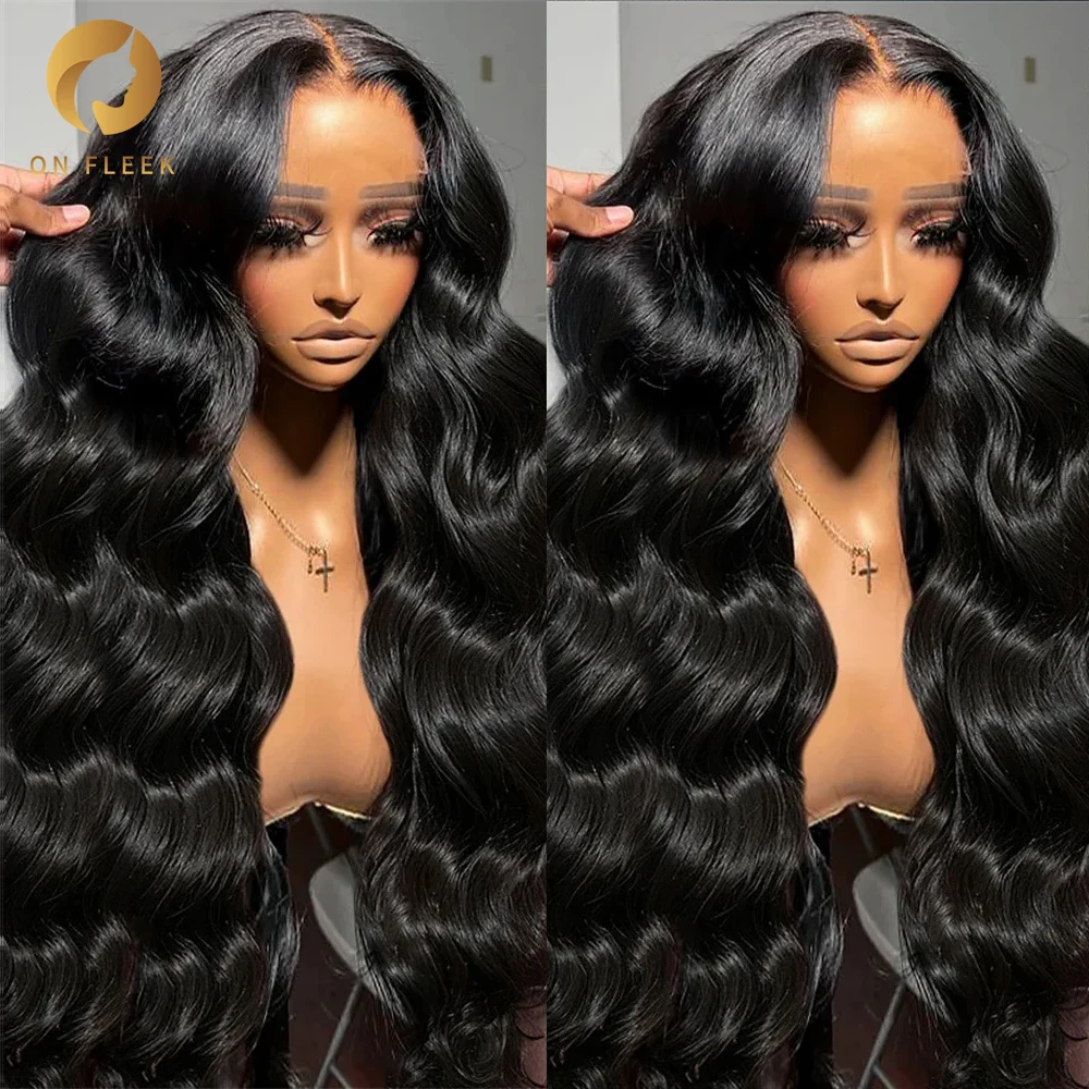 On Fleek Body Wave 13x4 Lace Front Wigs Human Hair Wig 13x6 HD Lace Frontal Wig For Women Brazilian Wigs On Sale 4x4 Closure Wig