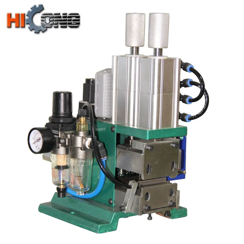 Low Price HL-4FNT 4F Pneumatic Vertical Stripping Twisting Multi-core Wire Thermal Stripping Machine 220V
