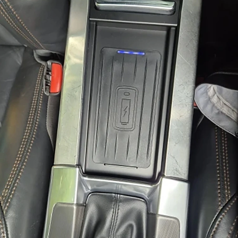 

Автомобильное беспроводное зарядное устройство Plug and Play для Volvo S60 V60 XC60 2014-2018, зарядная панель для телефона, аксессуары для мобильных держателей