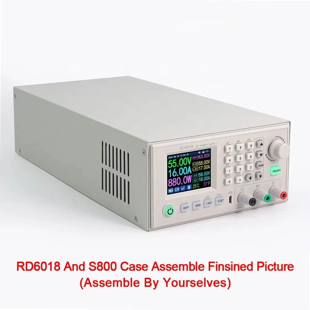 RD6018 USB DC-DC Voltage Step Down Power Supply Module Buck Converter Voltmeter 60V 18A