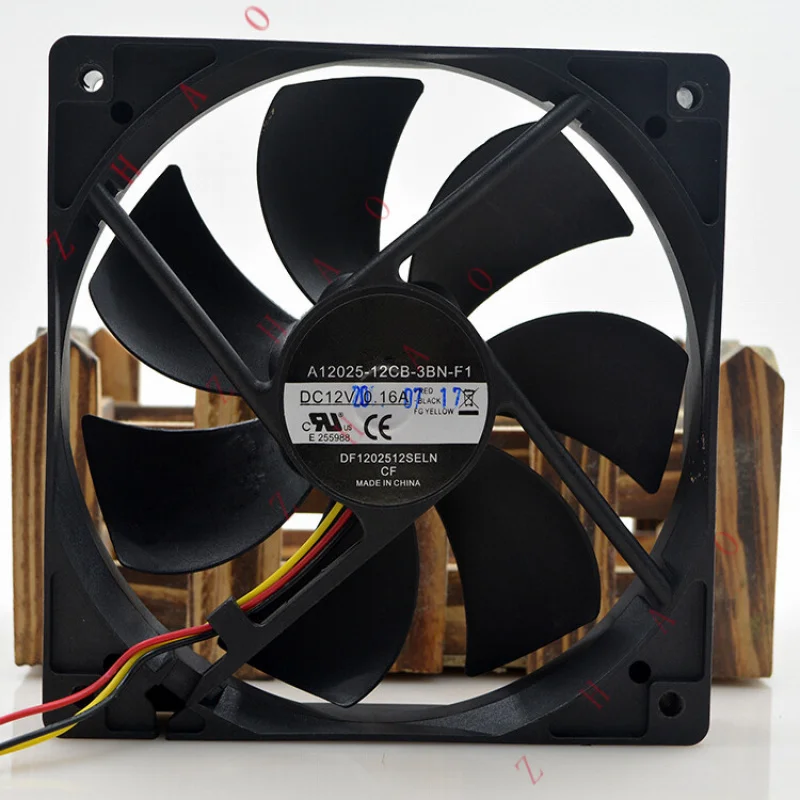 

Z for CoolerMaster A12025-12CB-3B wbr N-F1 120*120*25MM 12V 0.16A 3Pin Cooling Fan 12CM