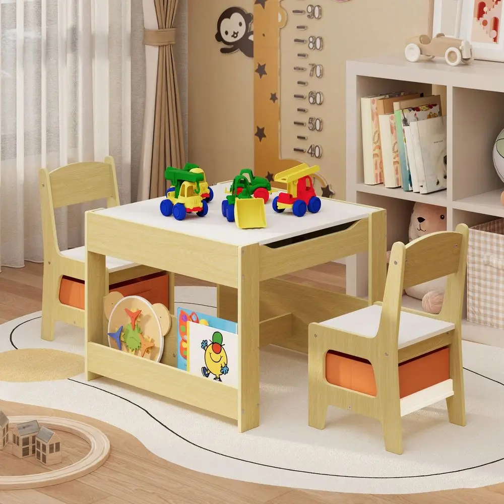 

Kids' Tables And Chairs Escritorio Para NiñosKids Table And Chair Set With Removable Tabletop Storage, Toddler Craft Table ,With
