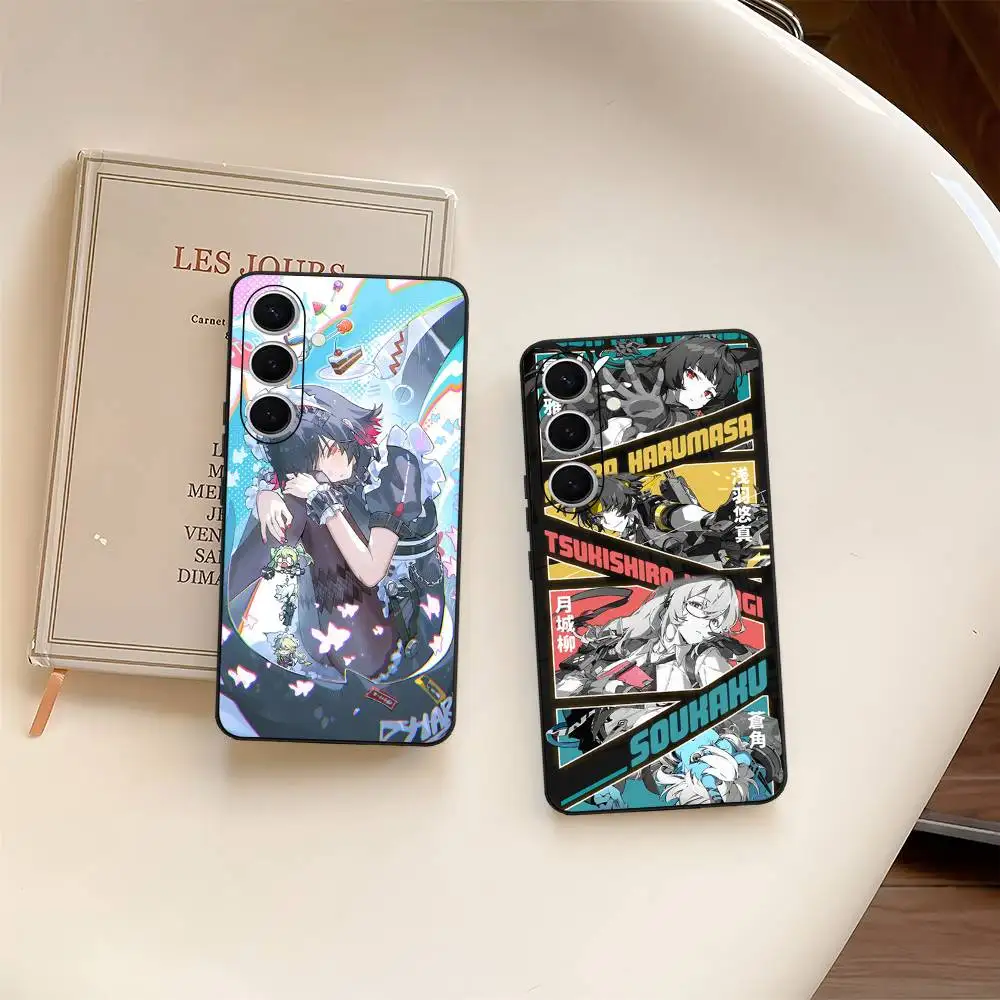 حافظة هاتف Zenless Zone Zero ZZZ لهاتف سامسونج S 24 Fe 25 Ultra Plus 20 Lite 21 30 22 23 24 22 Ultra 5G Fundas