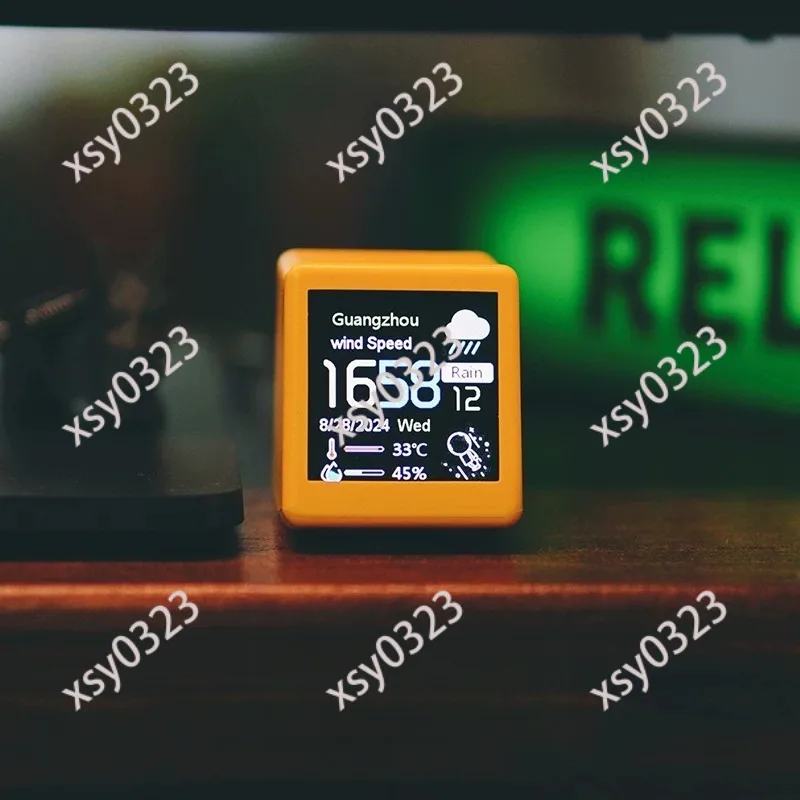 

Stylish Desktop Weather Station Creative Personalized Gift for Men Desk Decor
