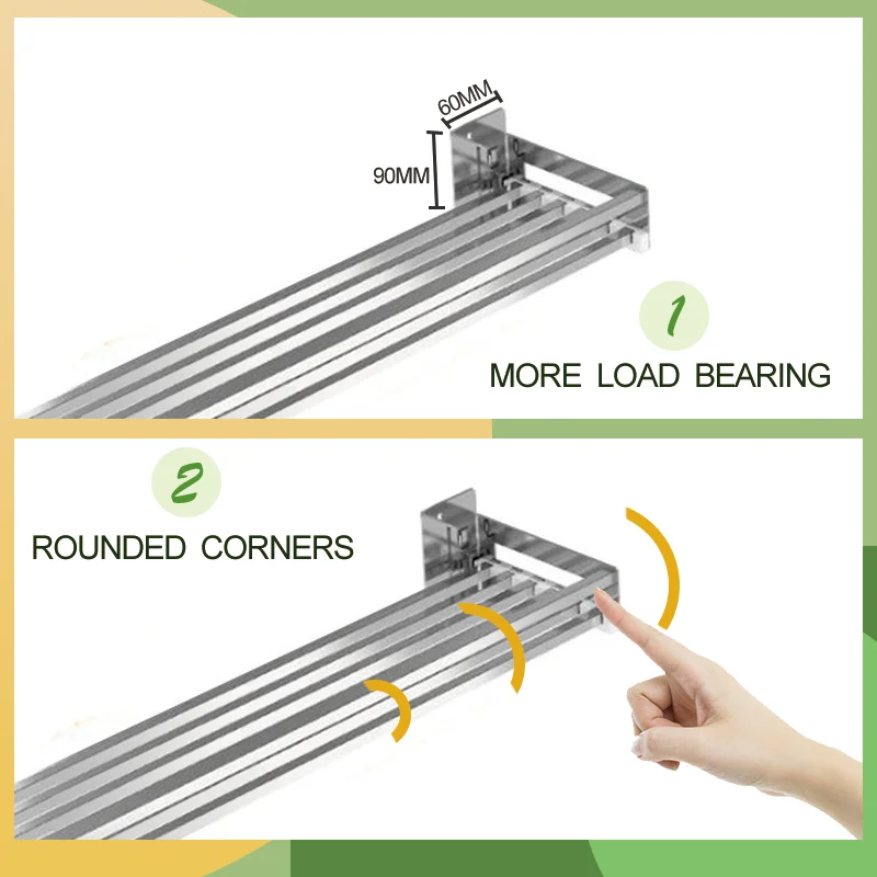 Estante de especias de montaje en pared, organizador de especias de cocina, estante de almacenamiento, estantes de acero inoxidable, soporte para