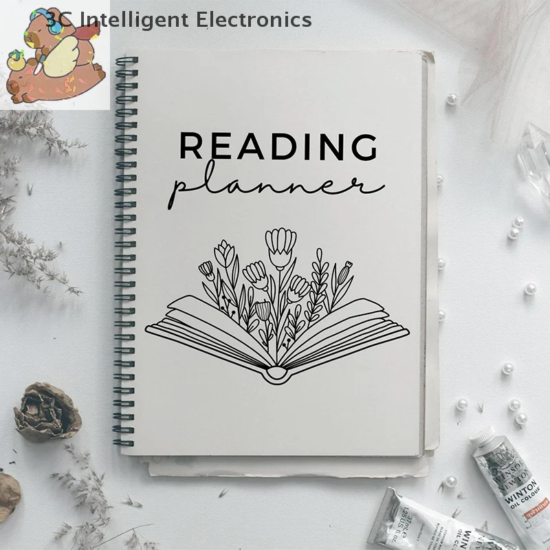 Reading Plan, Reading Book Review Plan, Book Review Log, Monthly Reading Log Librarian Gift, Bookworm Gift