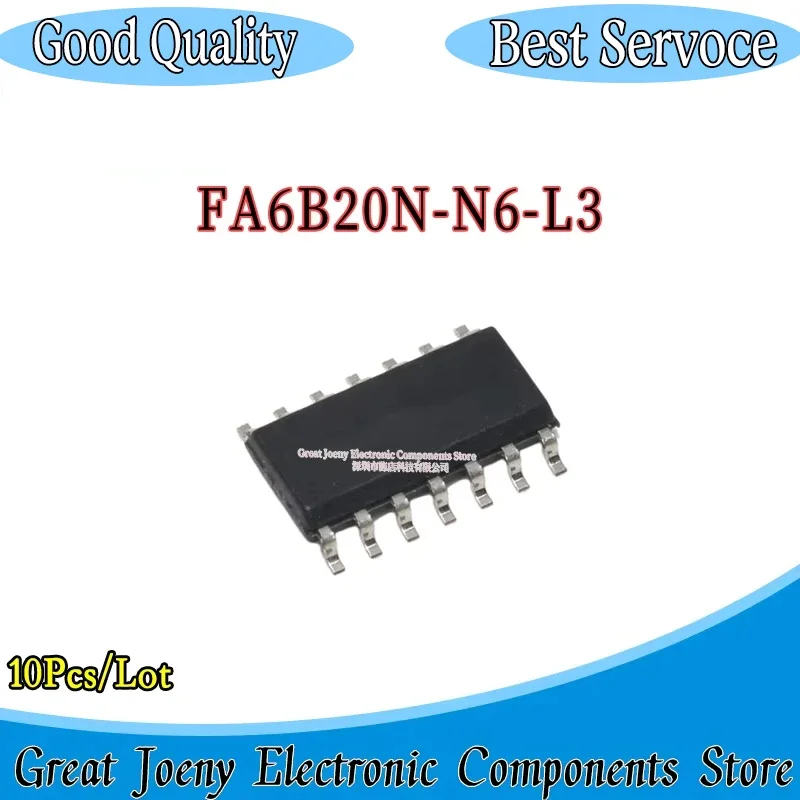 

(10Piece) 100% Brand New Original FA6B20N-N6-L3 FA6B20N FA6B20 6B20 sop-16 Chipset Bulk Best Price Plastic Casing In Stock