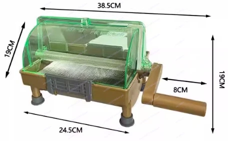 

High-efficiency hand-cranked multi-functional vegetable cutter Commercial cutter Commercial cutter 3mm thickness