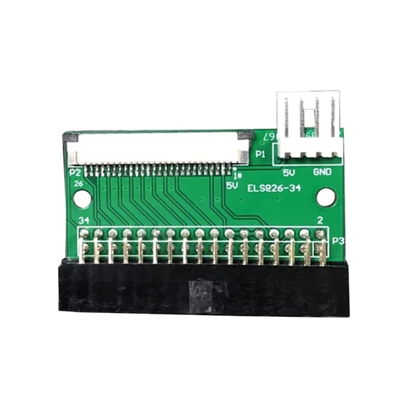 Cable convertidor de disquete USB a 34 pines y 26 pines 1,0 MM FFC/FPC 34P a 26P conector de disco USB a FLOPPY 896C-T44C
