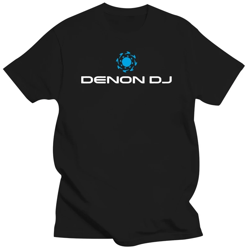 Denon Dj Classic T Shirt Mens Black Tee Fan Gift New From Us Men's T-shirt Cool Newest