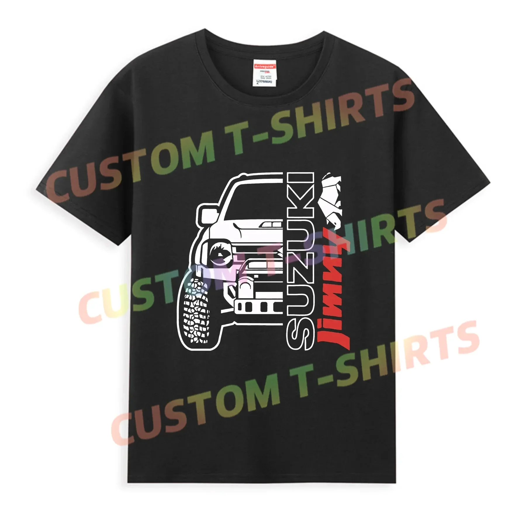 

2025 Men T Shirt Casual Japanese Car Fans Jimny T-shirt Graphic Oversized Sports Tops Breathable Comfortable Streetwear S-3XL