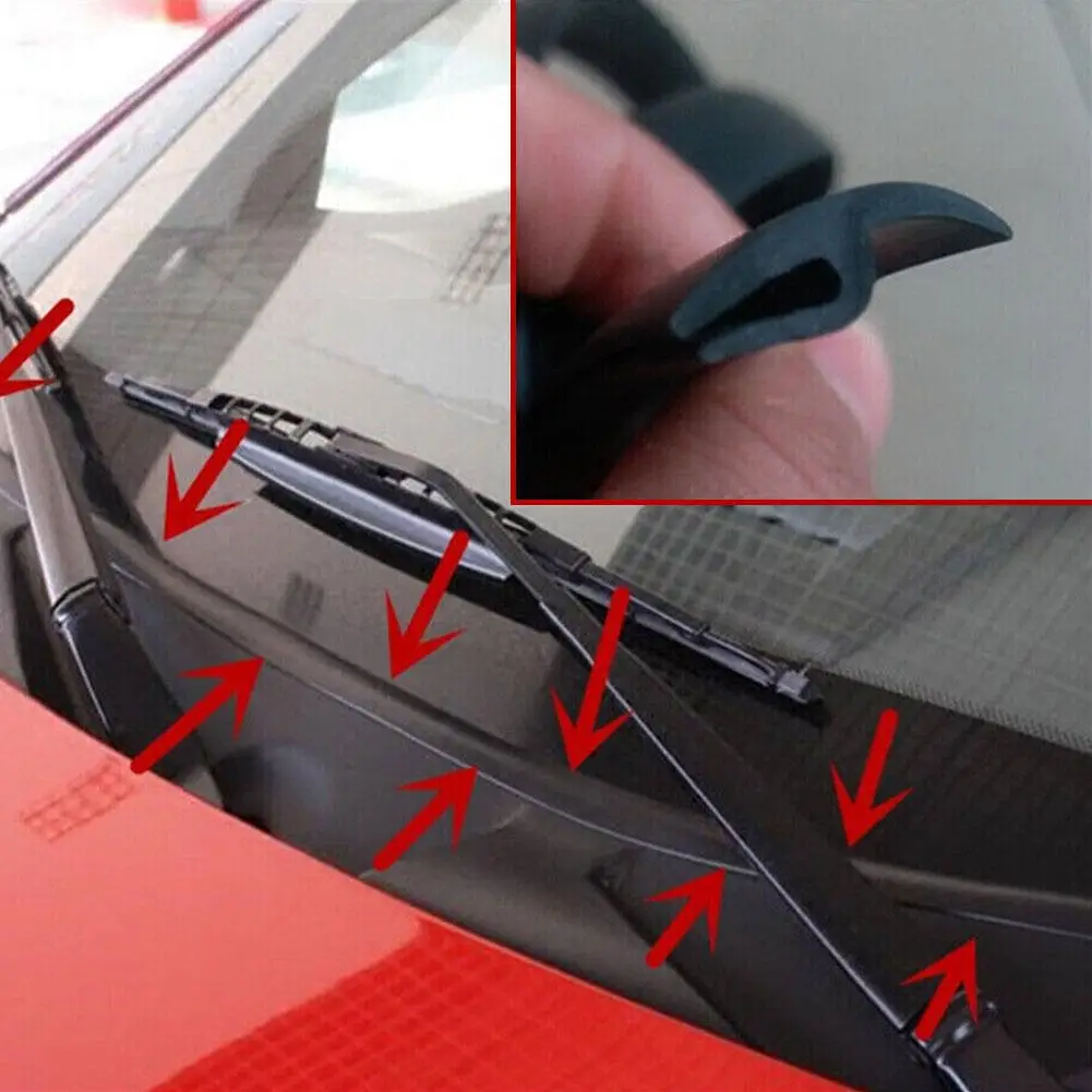 

Universal 2M Car Front Windshield Panel Rubber Seal Strips for Dodge Caliber fit ALL cars I0J1