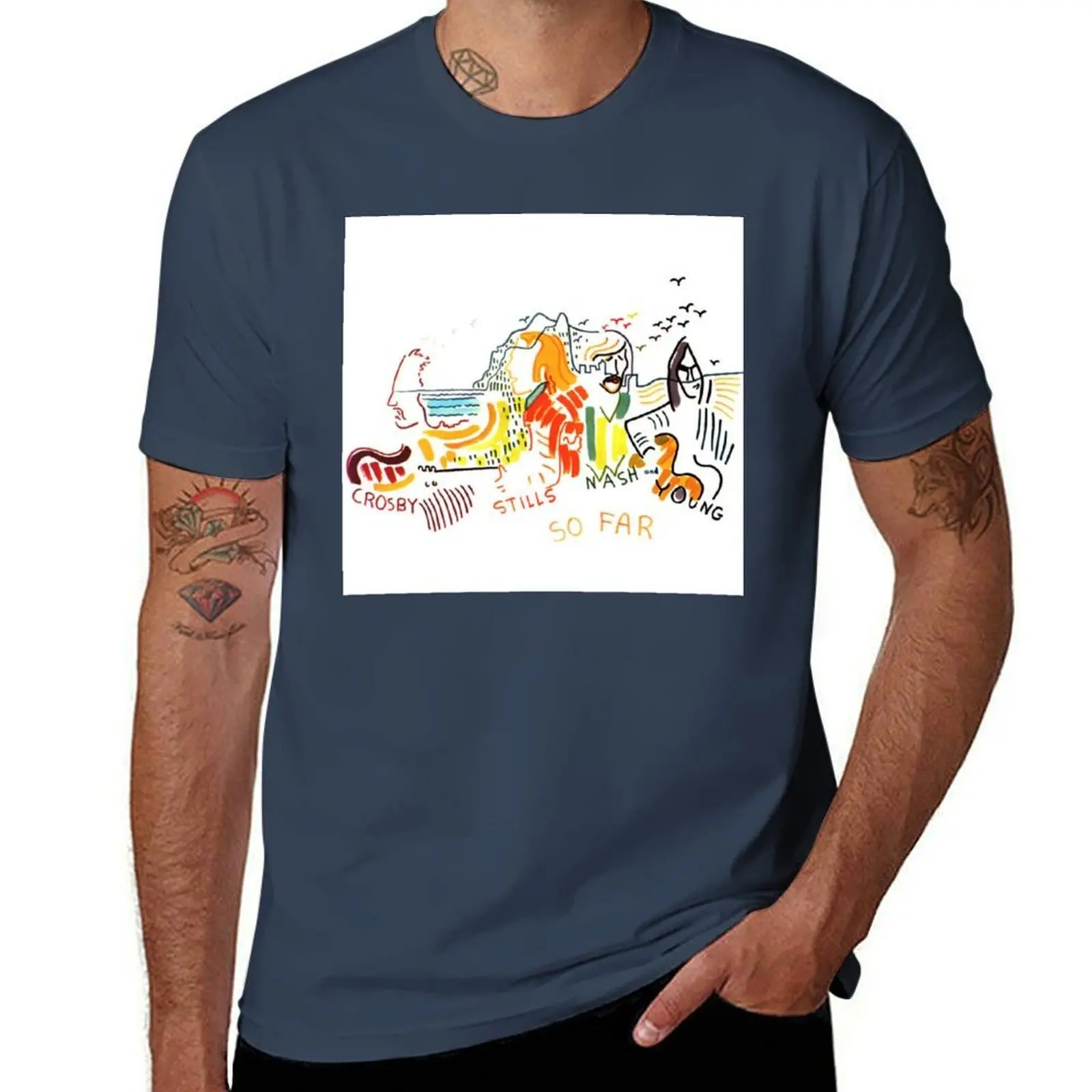 

SO FAR YOUNG STILLS NASH CROSBY T-Shirt man tshirt t shirts for man slim fit T-Shirt