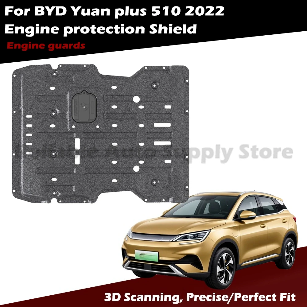 

High-Performance Underbody Engine Protection Shield for BYD Yuan Plus 510 2022, 3D Scanned Precision Fit, Easy Installation