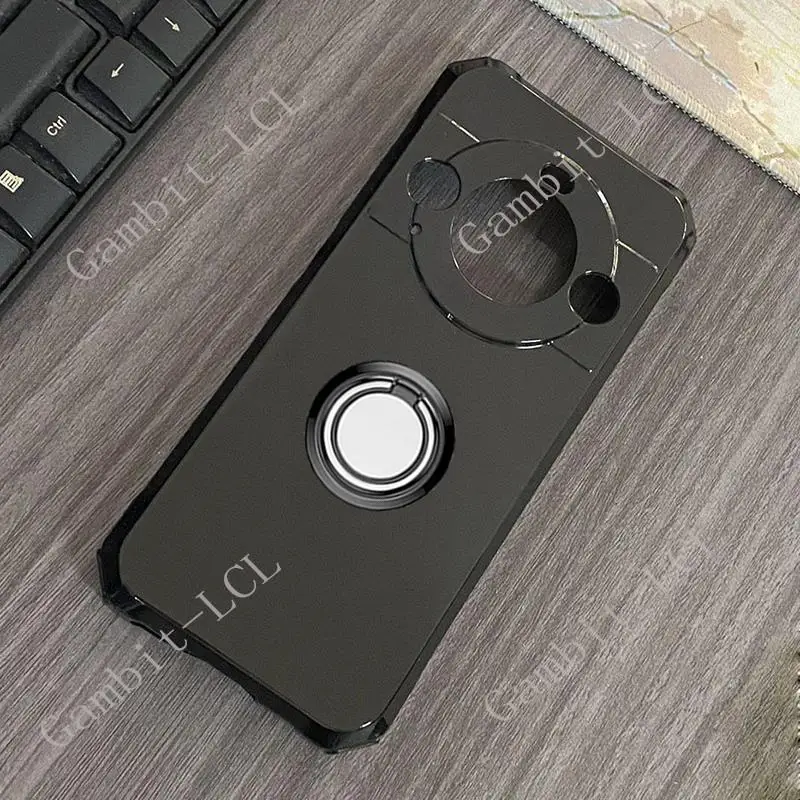 Dla Blackview BL9000 Pro 6.78 "BlackviewBL9000 tylny uchwyt pierścieniowy uchwyt etui na telefon miękki silikon TPU oryginalny odporny na wstrząsy