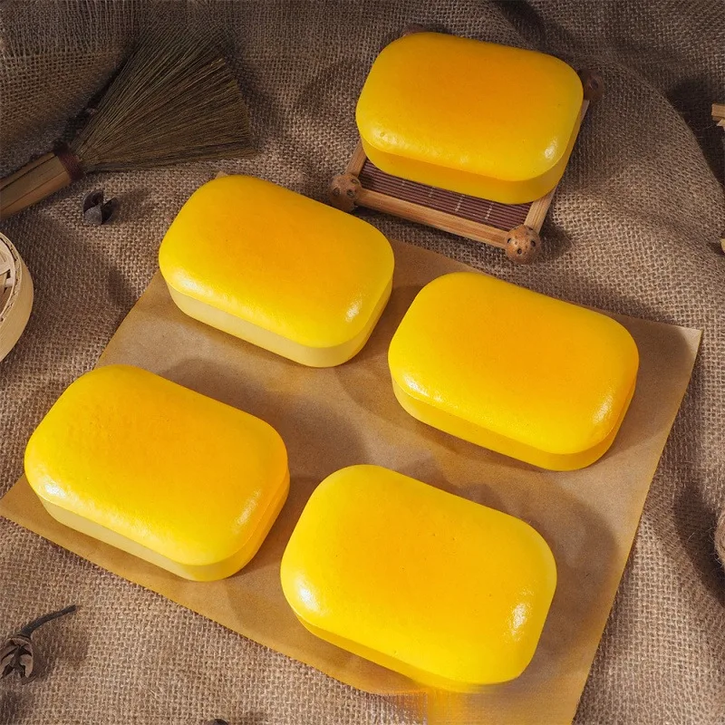 لعبة الخبز المبتكرة اسفنجي بطيئة الارتفاع الحسية تململ الإجهاد الإغاثة للقلق ADHD التوحد هدايا للأطفال البالغين ASMR