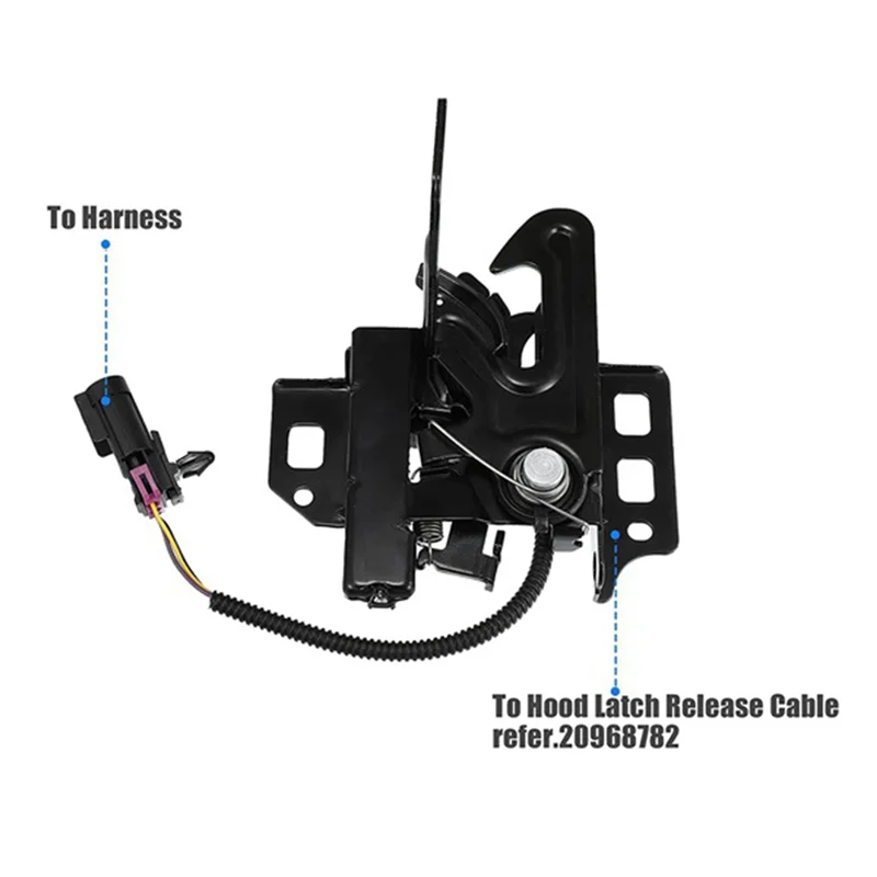 

15139168 Car Engine Hood Latch Lock For Cadillac Escalade For Silverado Suburban Tahoe For GMC Sierra Yukon